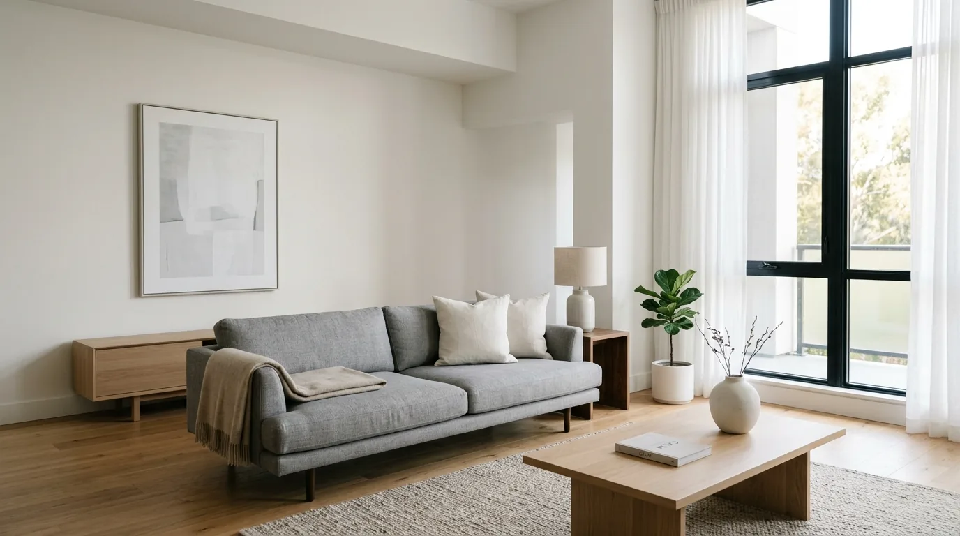 Mix textures to prevent a flat look